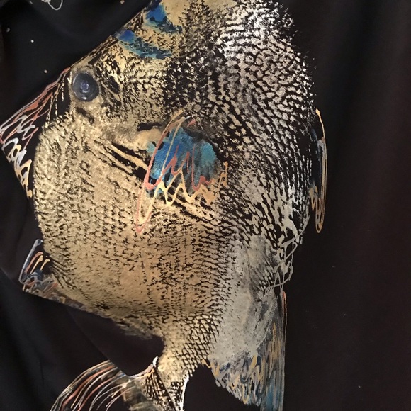 Beautiful hand painted robe - Picture 3 of 9